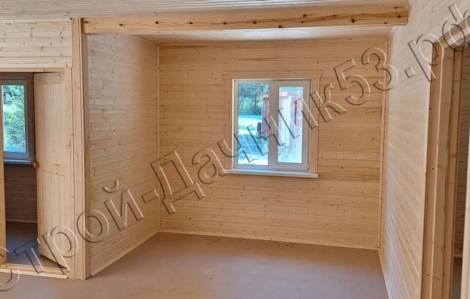 5 Каркасный дом Д-21, 10x6 м, 60 М², Ленинградская область, Приозерский район, посёлок Приладожское (6)
